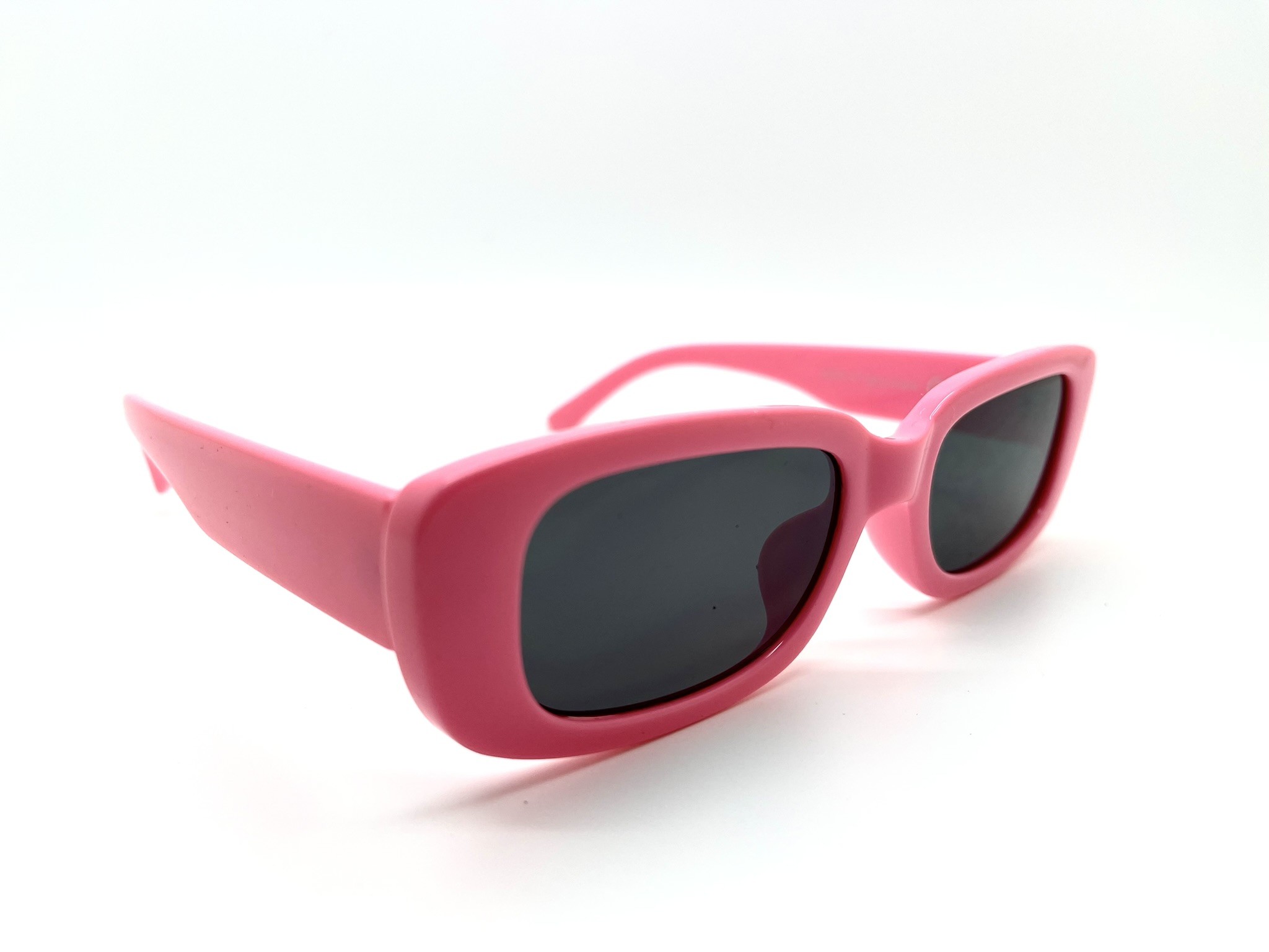 Moda quadrata rosa rosa Y2K occhiali da sole con montatura