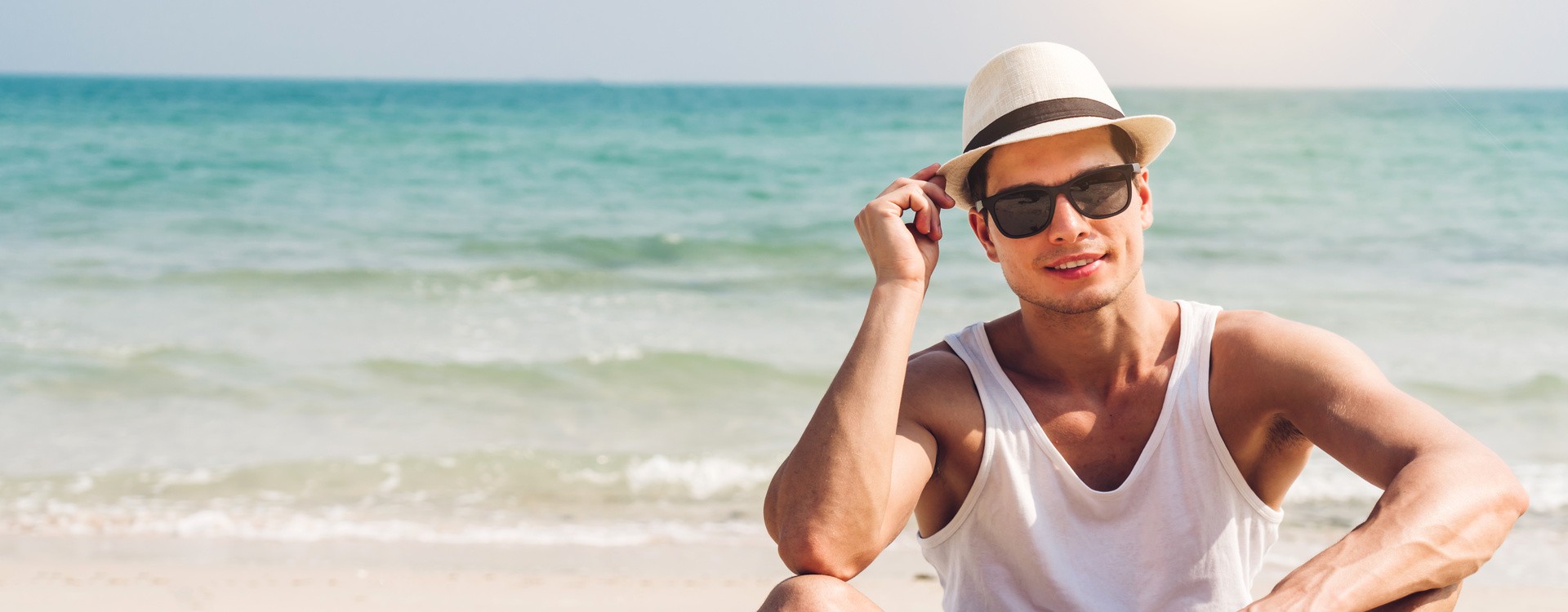 Come pulire gli occhiali in spiaggia